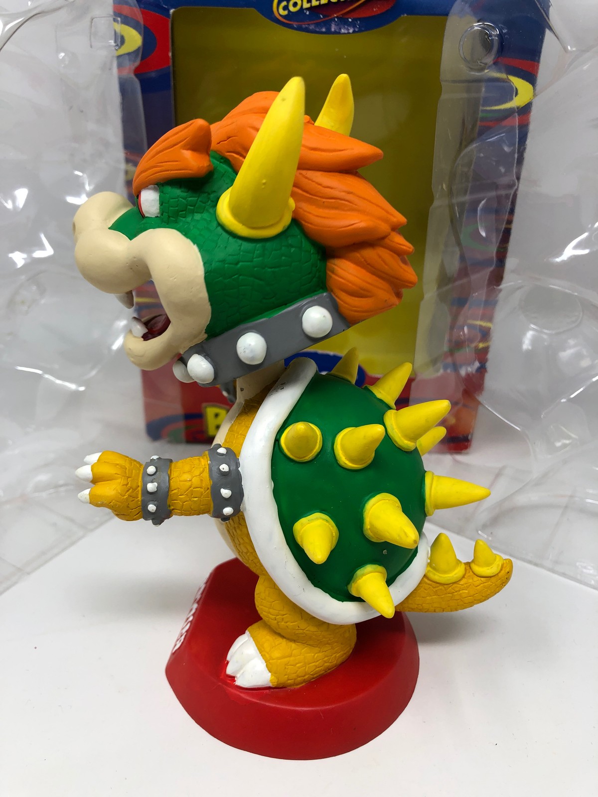 BOWSER TOYSITE 2001 BD&A NINTENDO COLLECTIBLES Bobble Head Mario