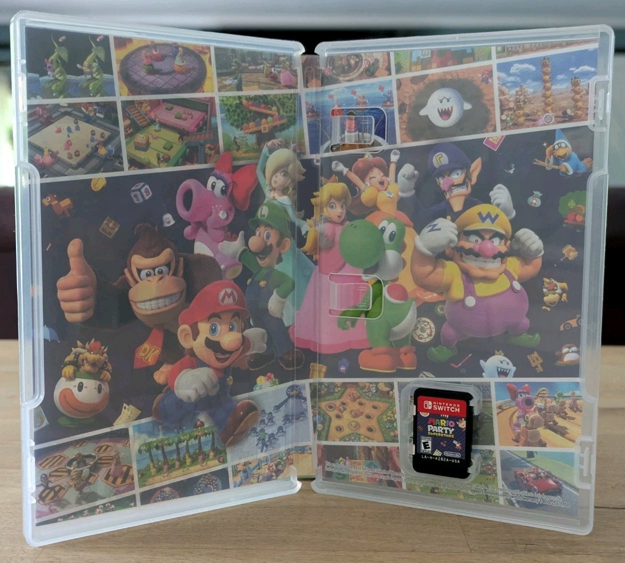 Mario Party Superstars (Nintendo Switch, 2021) Game Cartridge & Case – Tested