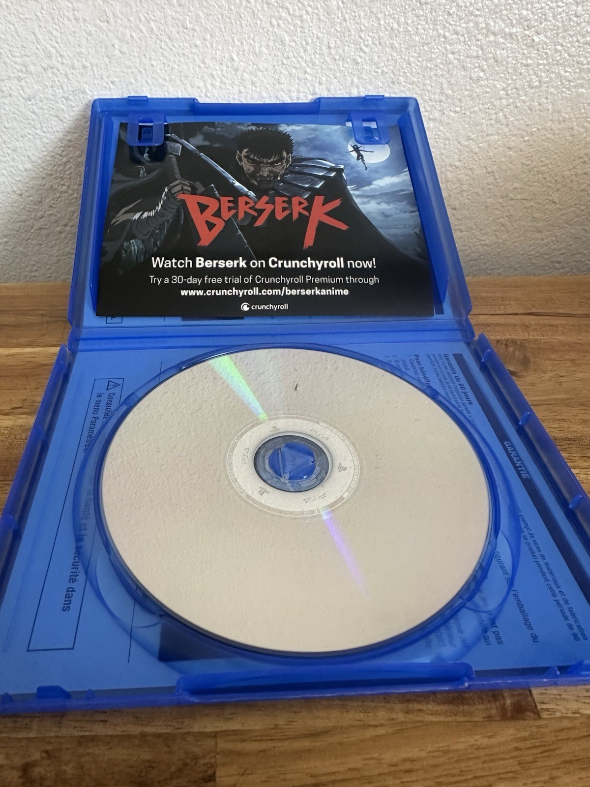 Berserk and the Band of the Hawk PS4 CIB Hack & Slash Manual – fast shipping