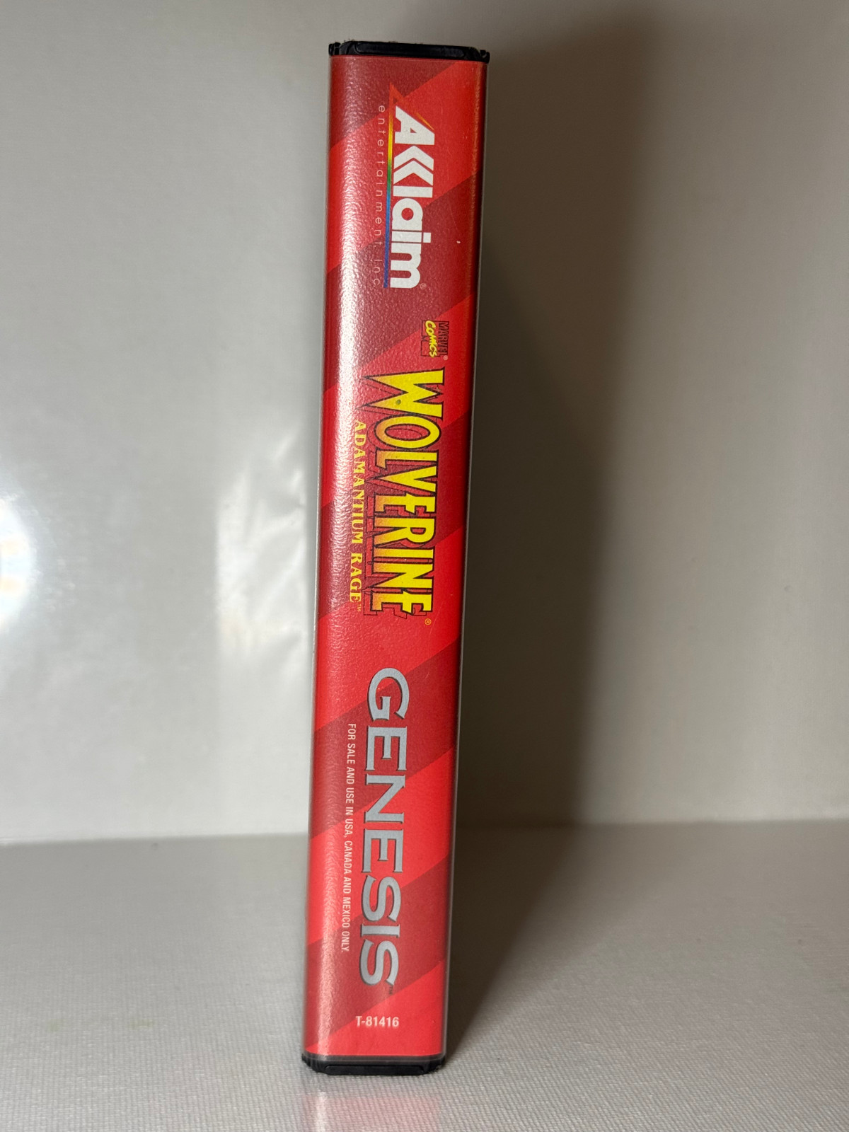 Wolverine: Adamantium Rage Sega Genesis 1994 CIB Cartridge Box Manual
