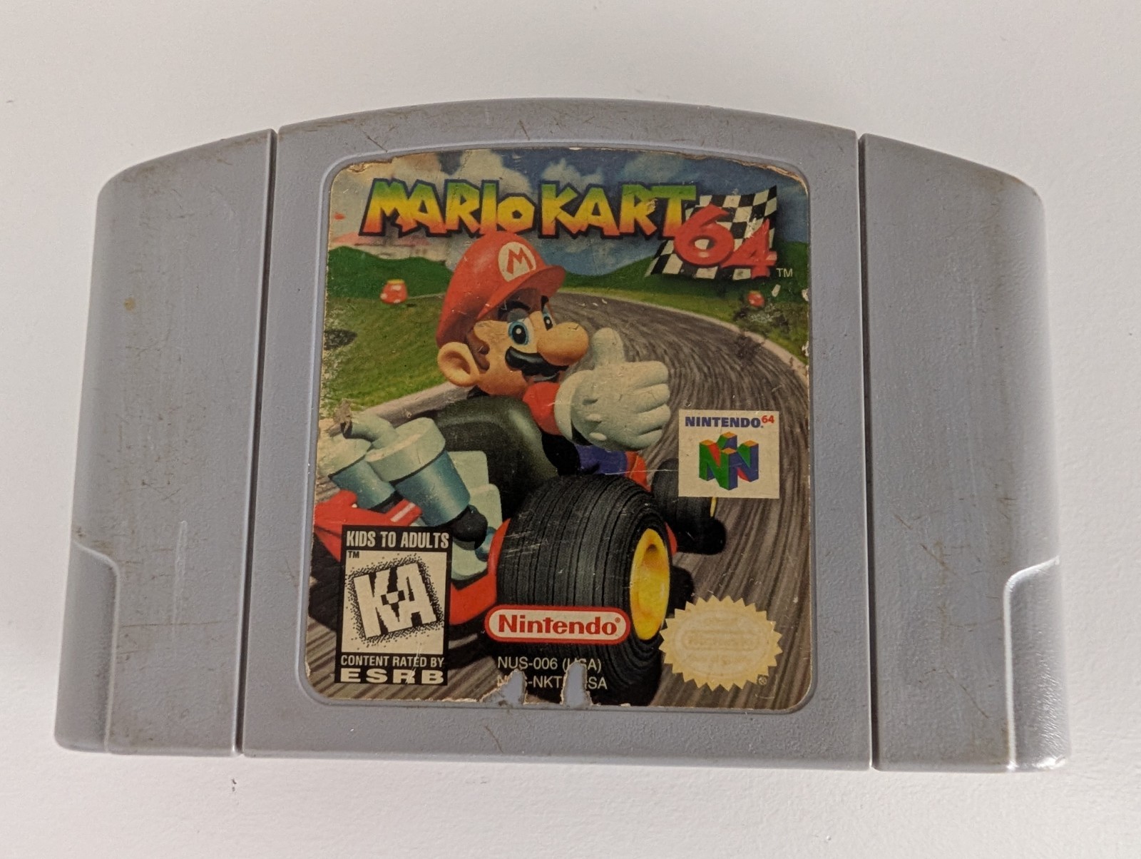 Mario Kart 64 Player’s Choice Nintendo 64 N64 Authentic Game Cartridge Tested