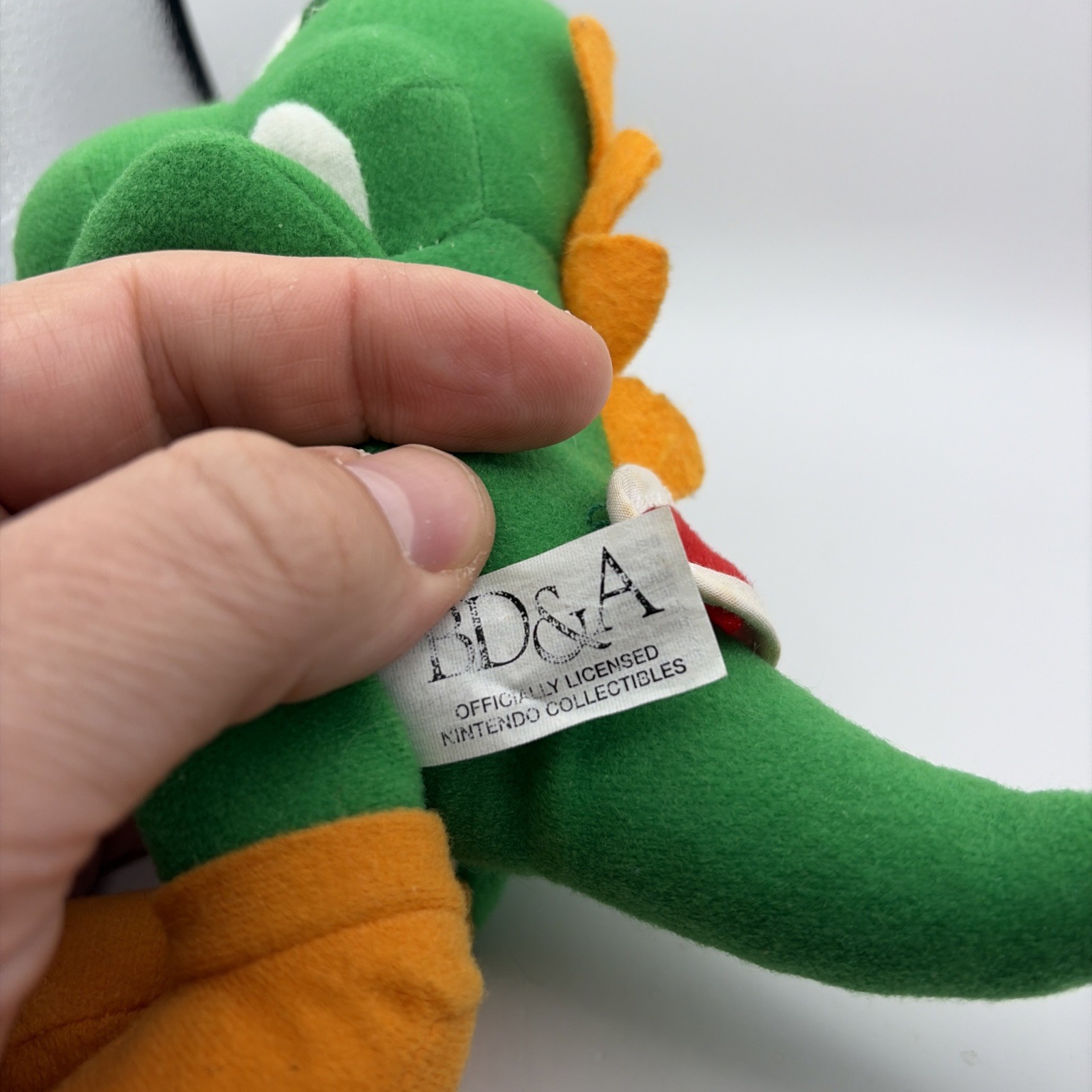 Yoshi BD&A Talking Plush Nintendo 64 Collectible 1998 Sound NOT Working
