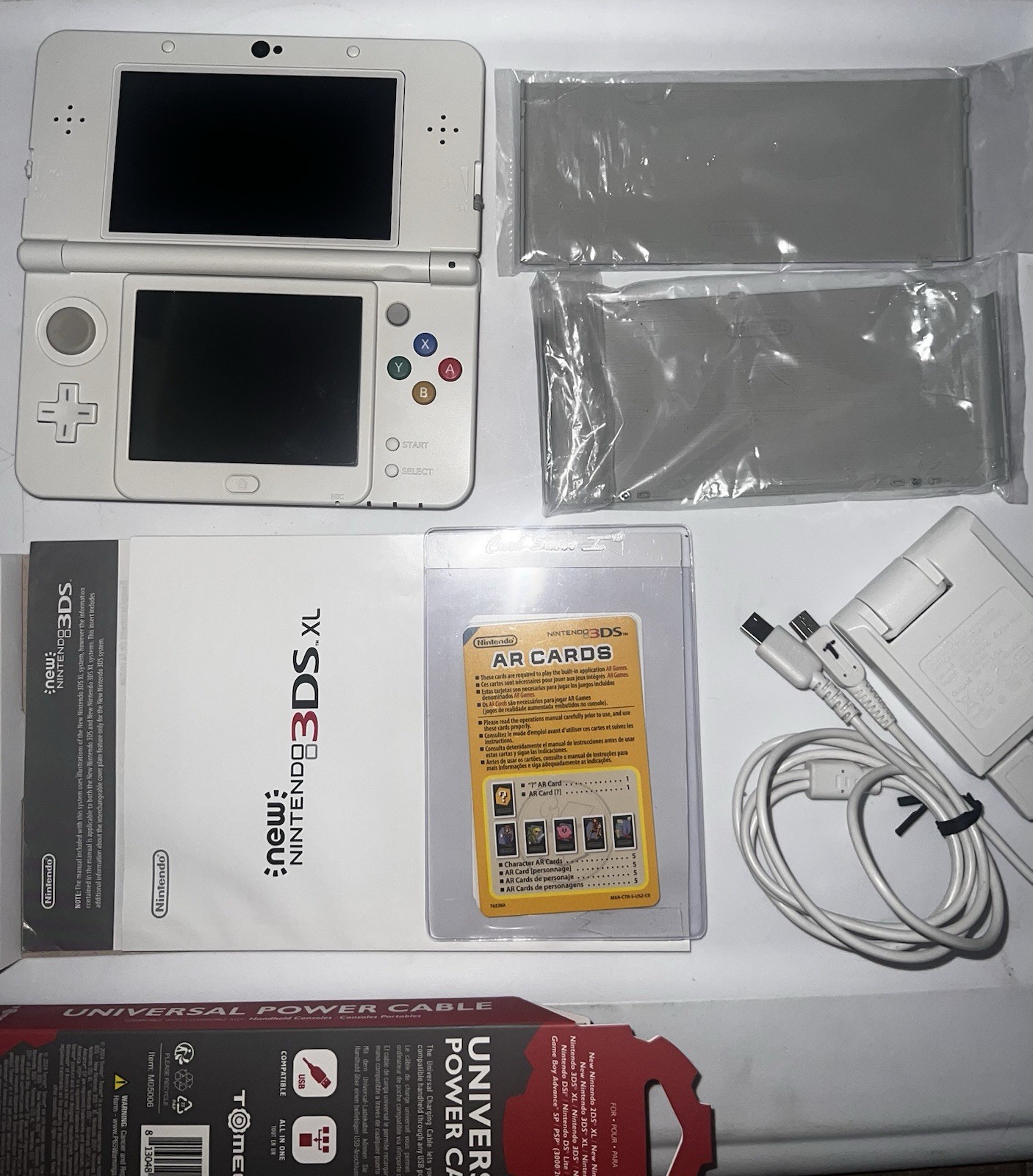 New Nintendo 3DS 20th Anniversary Pokemon Edition CIB W/New Charger