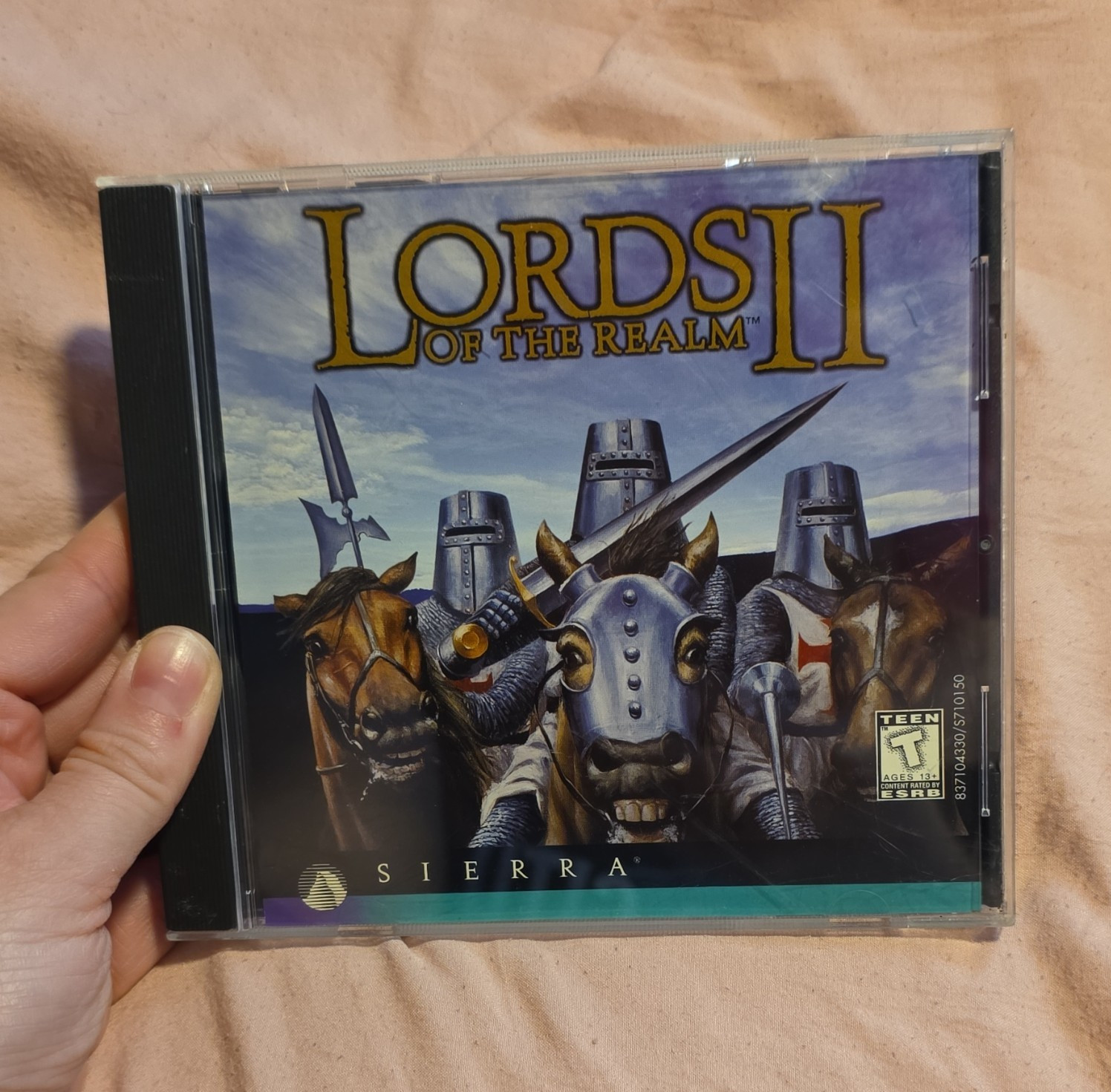 Sierra Lords of the Realm II PC CD-ROM 1996 Strategy T-Teen