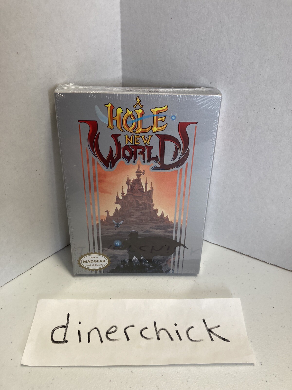 A Hole New World Soundtrack functional Nintendo NES cartridge Limited Run – New!