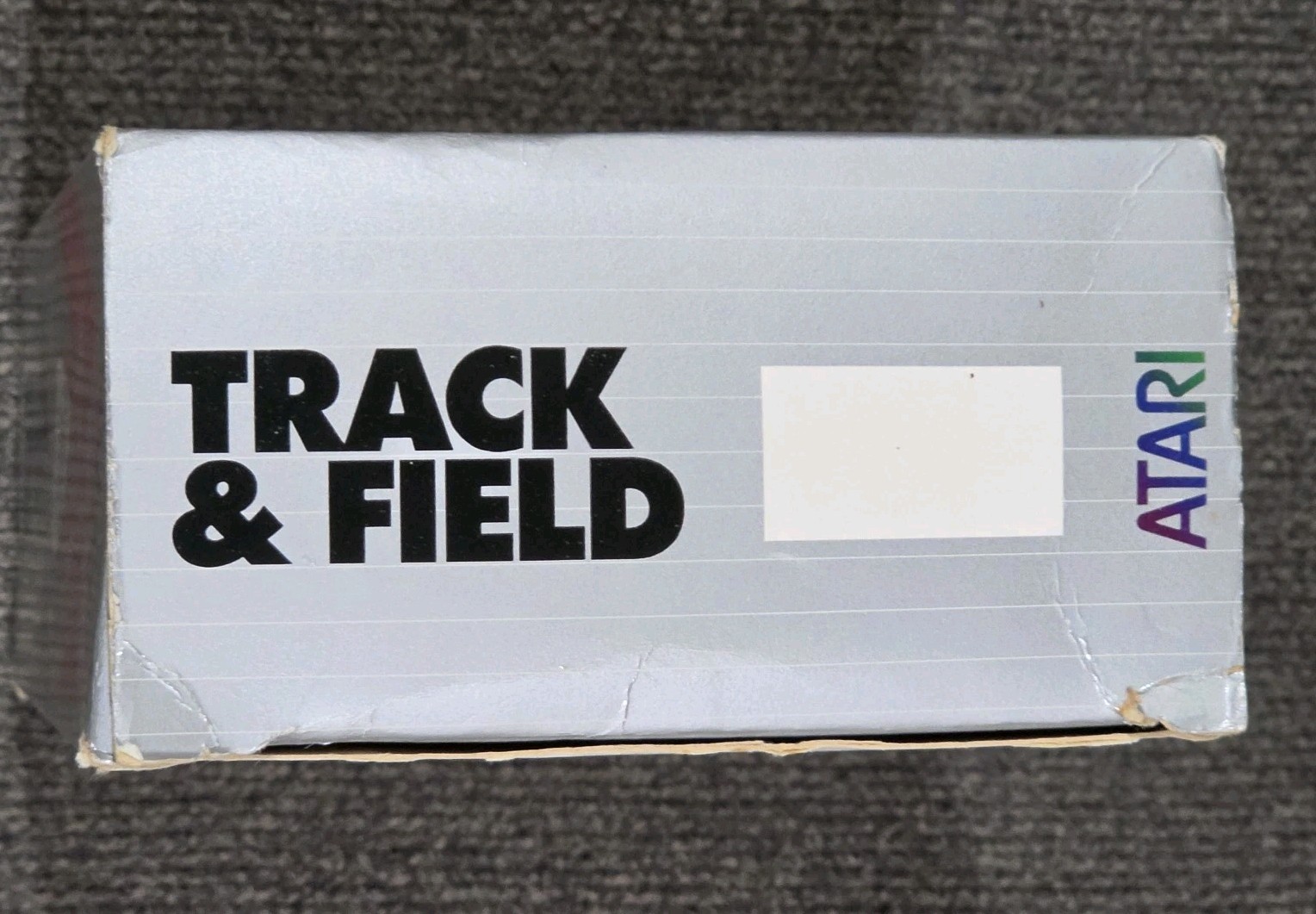 Track & Field Complete In Box With Controller Atari 400 800 1200XL TESTED 8 Bit