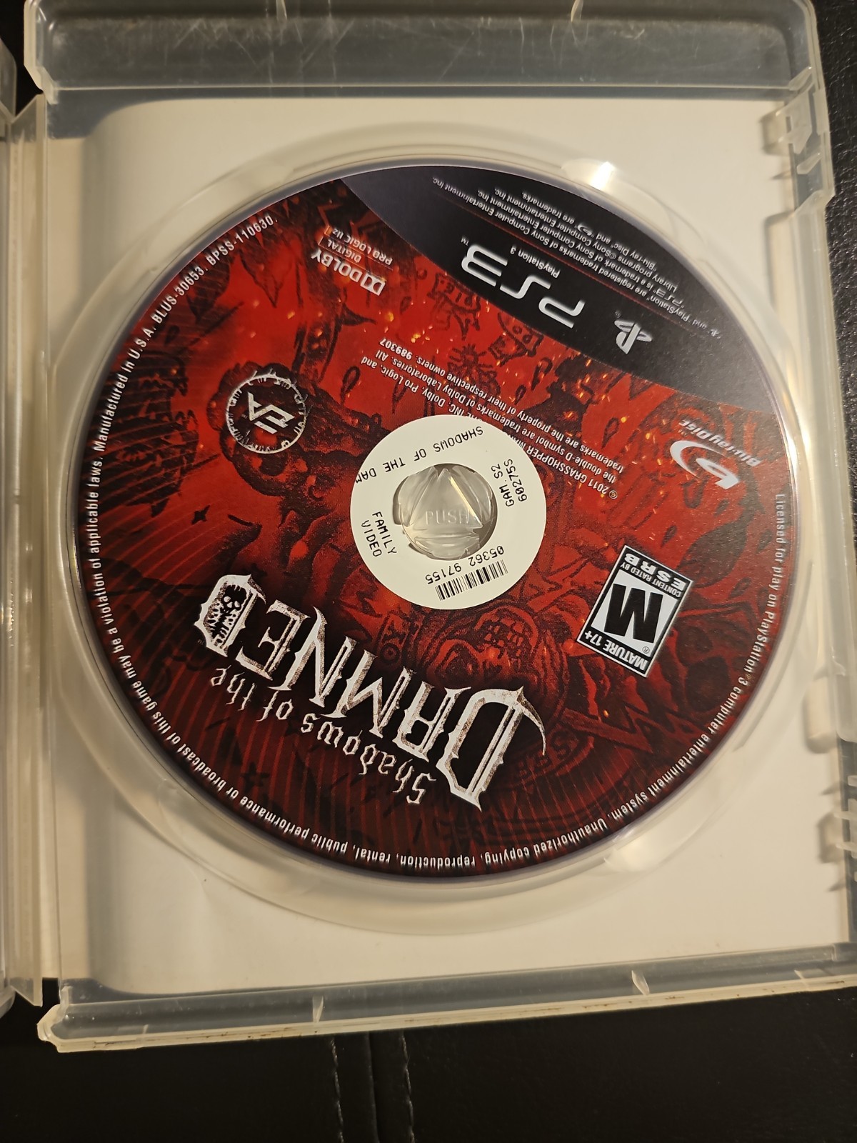 Shadows of the Damned – (Sony PlayStation 3, PS3) Complete CIB – Clean