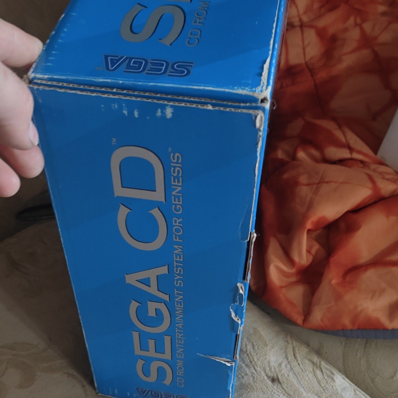 SEGA Sega CD CD-ROM System for Sega Genesis MK-4101 CD Player w/ Box