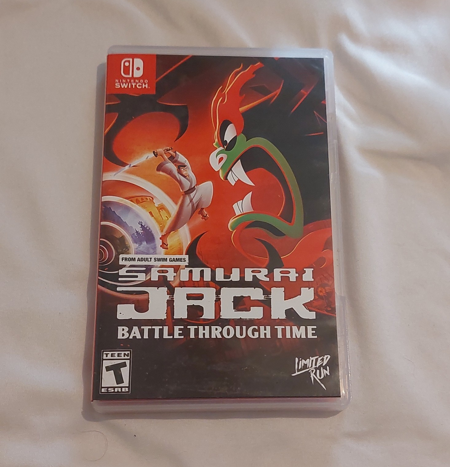Limited Run Games Samurai Jack: Battle Through Time Switch Manual CIB T-Teen