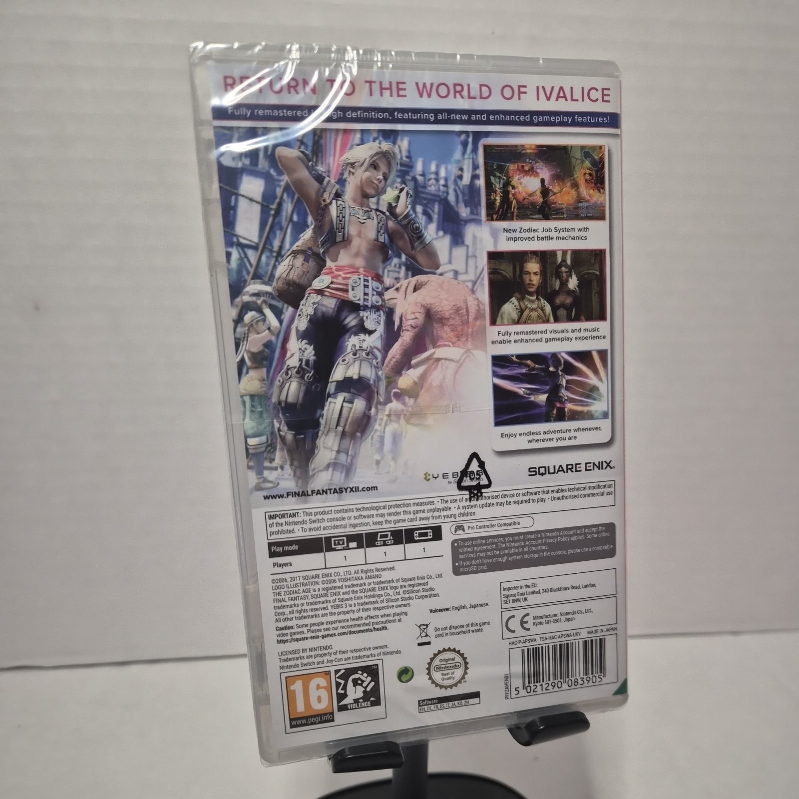Final Fantasy XII 12 The Zodiac Age Nintendo Switch Brand New Sealed New