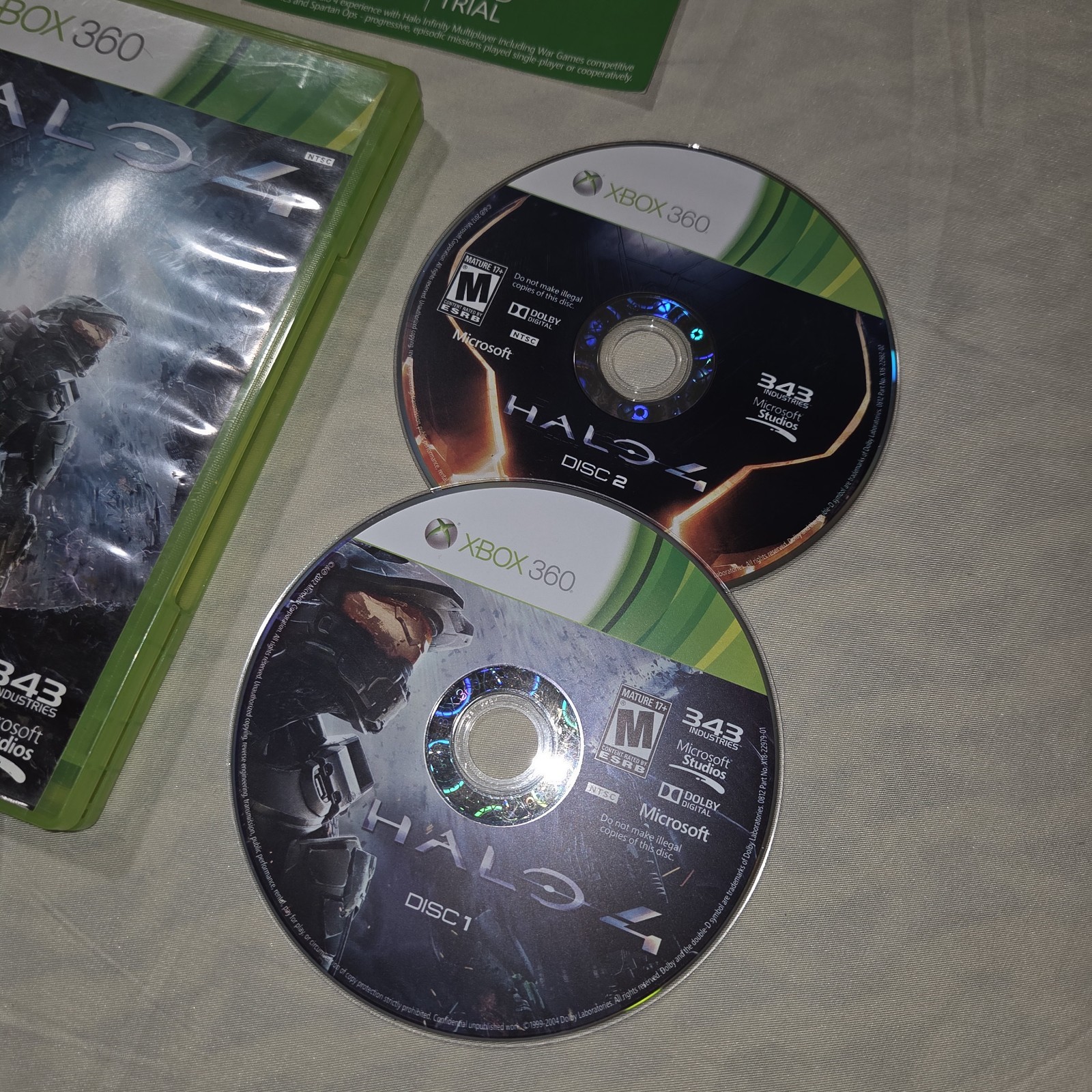 Halo 4 (Microsoft Xbox 360, 2012) FAST SHIPPING