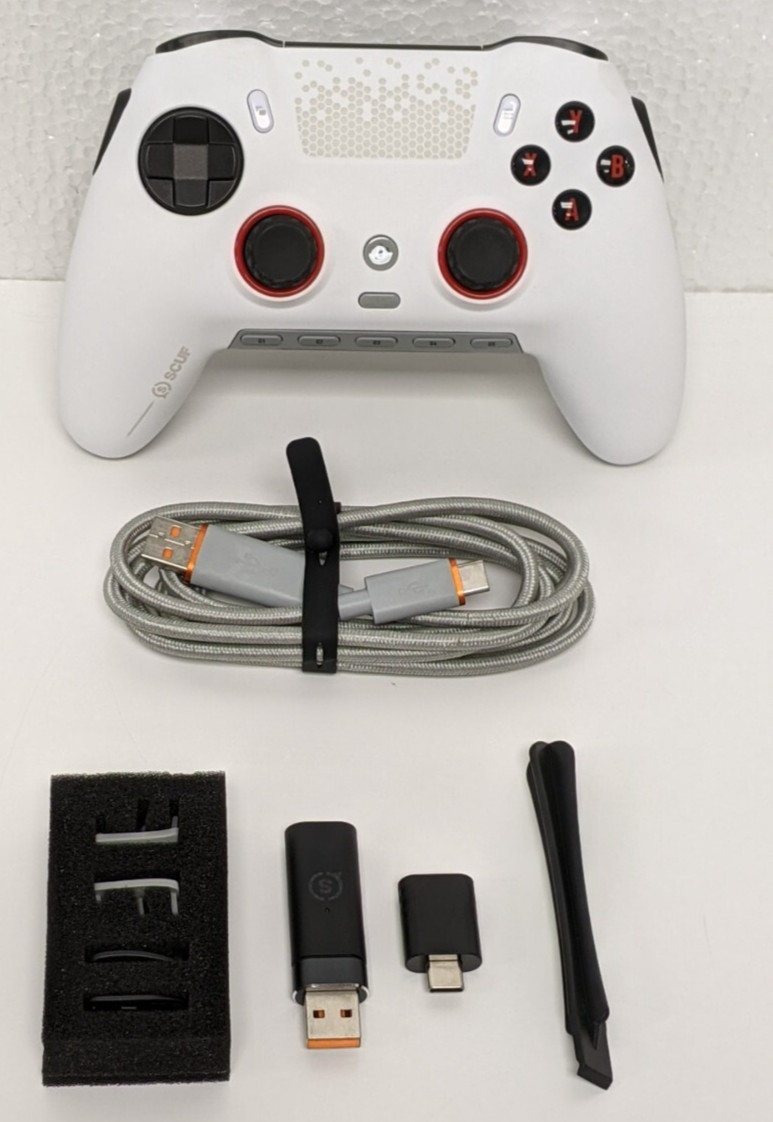 SCUF Envision Pro Wireless Controller for PC Only Gray/White