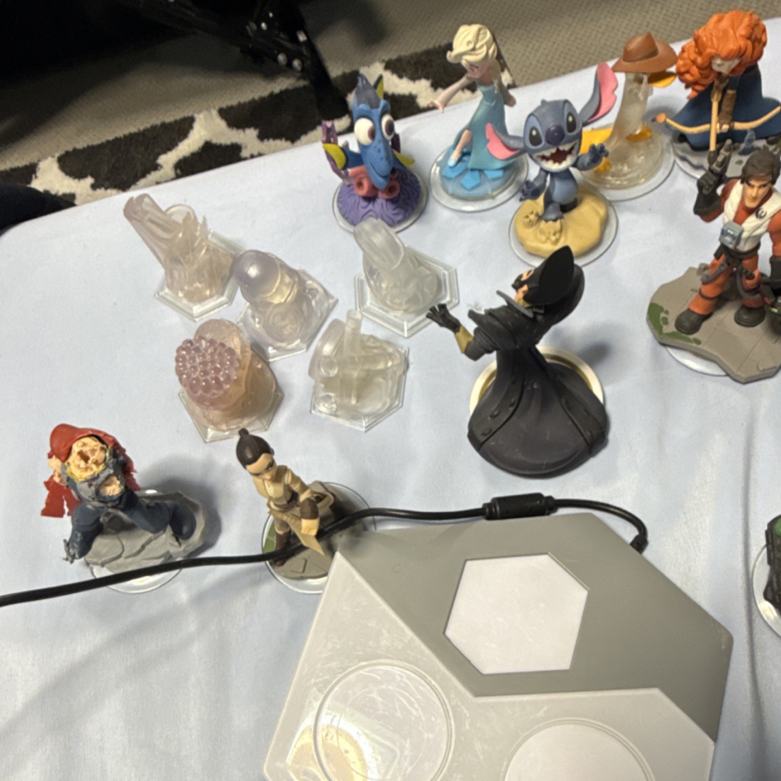 Disney Infinity Character Figure Pack Elsa Stitch Captain America Iron Man
