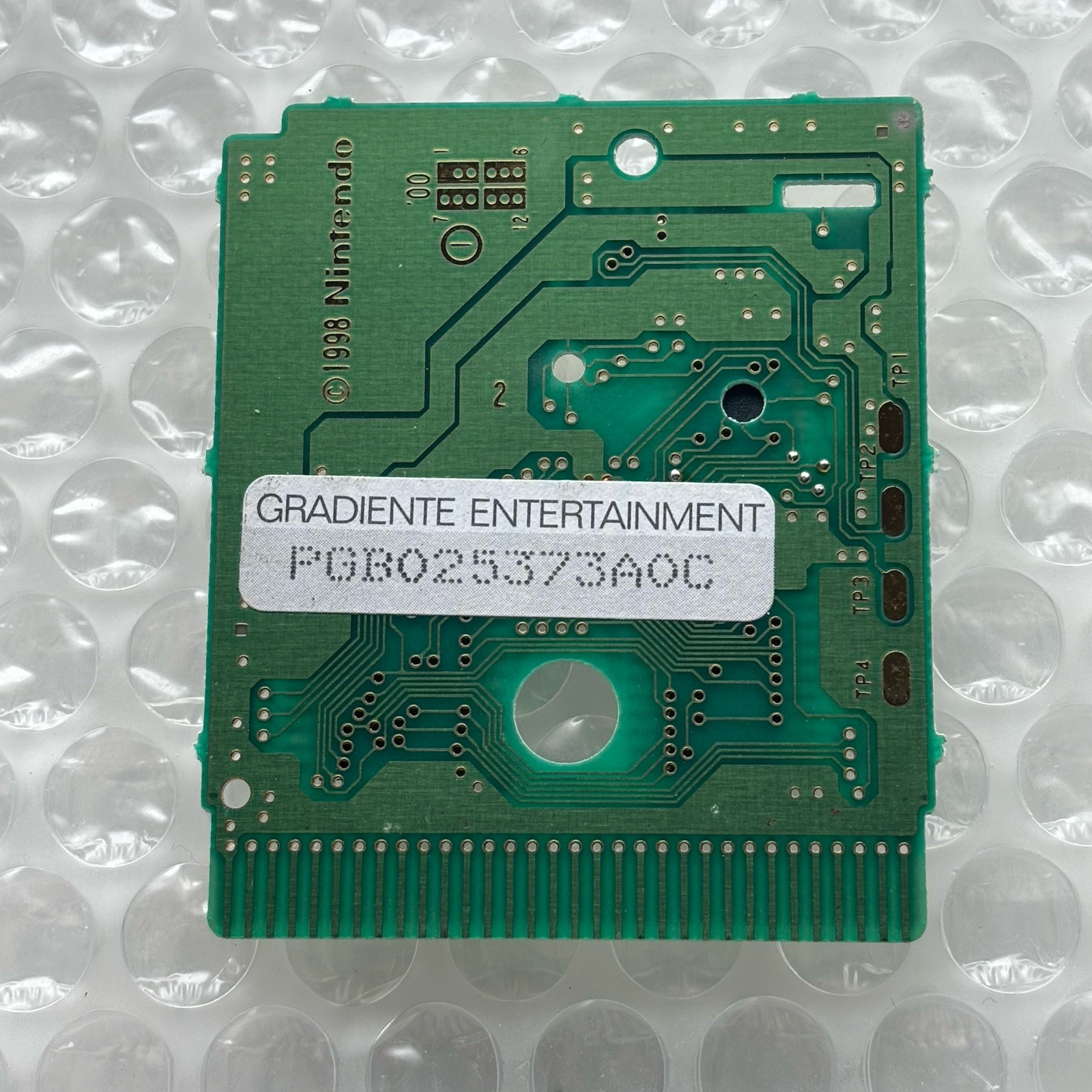 Nintendo Gameboy Pokemon Pikachu Blue Gradient Playtronic Brazil Variant Saves