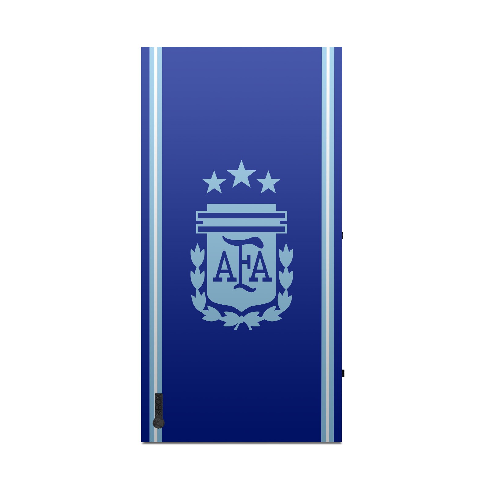 ARGENTINA FOOTBALL TEAM 2024/25 CREST KIT VINYL SKIN FOR XBOX SERIES X CONSOLE