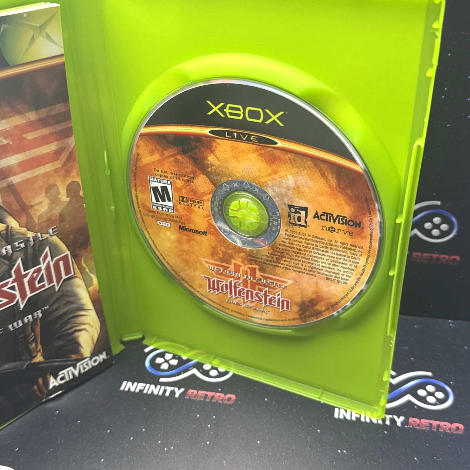 Return to Castle Wolfenstein: Tides of War Original Xbox CIB Refurbished Tested