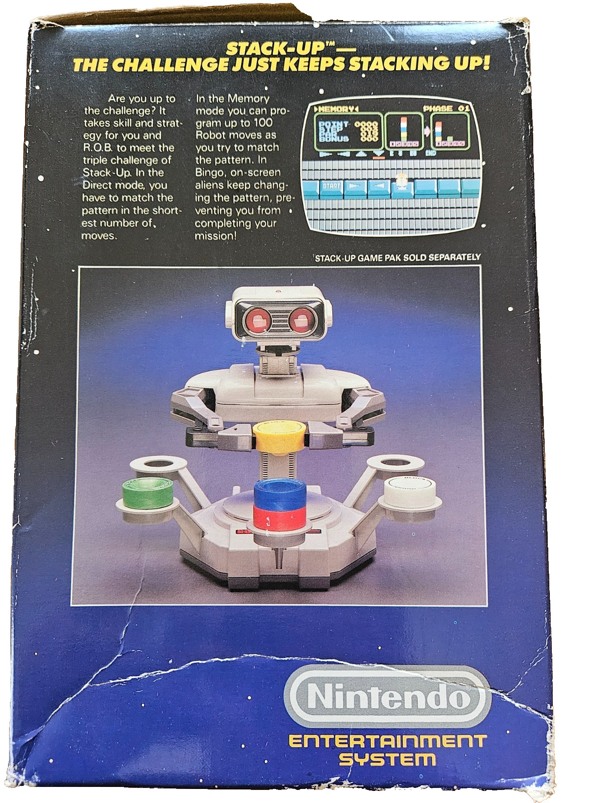 Rob The Robot Standalone in box (Missing paperwork), Nintendo