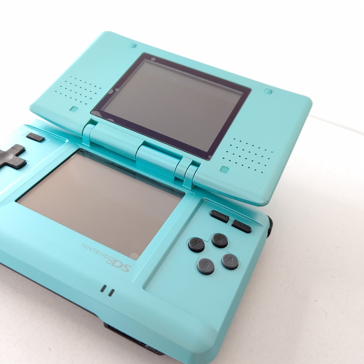 Nintendo NTR-001 Turquoise Blue DS Complete Set Mint JAPAN