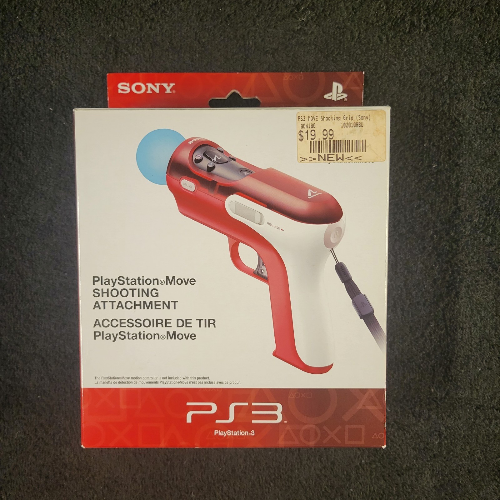 Playstation Move Motion Controller Shooting Attachment Sony PS3 New In Box