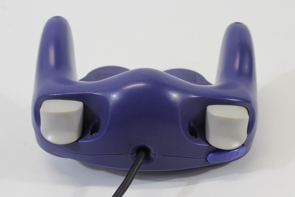 Official Nintendo GameCube Controller Pad NGC DOL-003 Indigo Purple NEW STICK #3