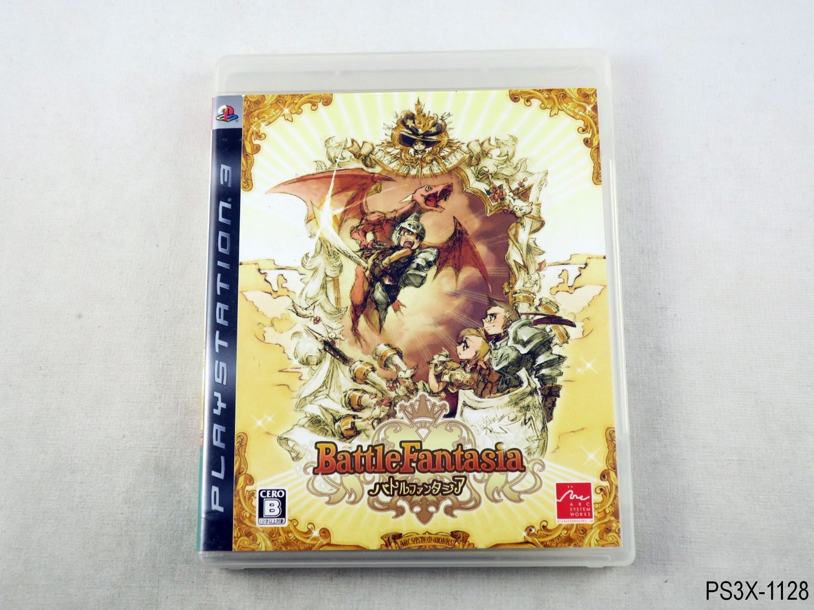 Battle Fantasia Playstation 3 Japanese Import PS3 Arc System Works JP Japan