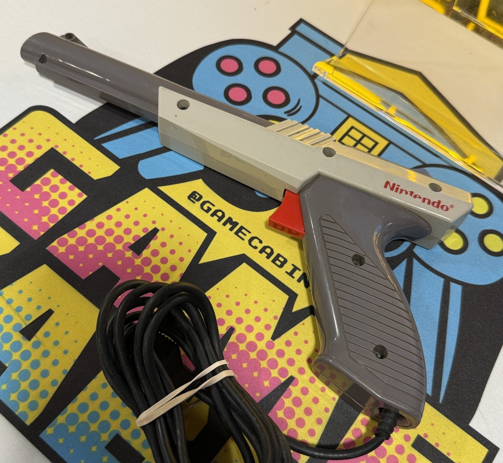Nintendo Zapper Light Gun Controller Gray (Tested & Working)