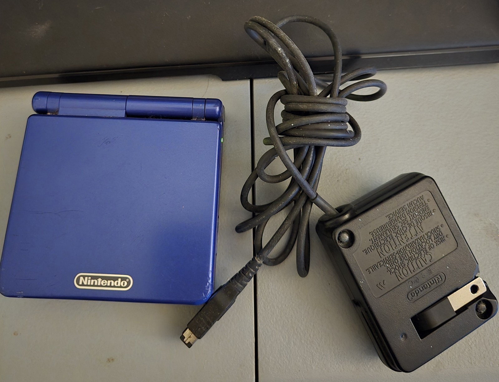 nintendo game boy advance sp With Charger
