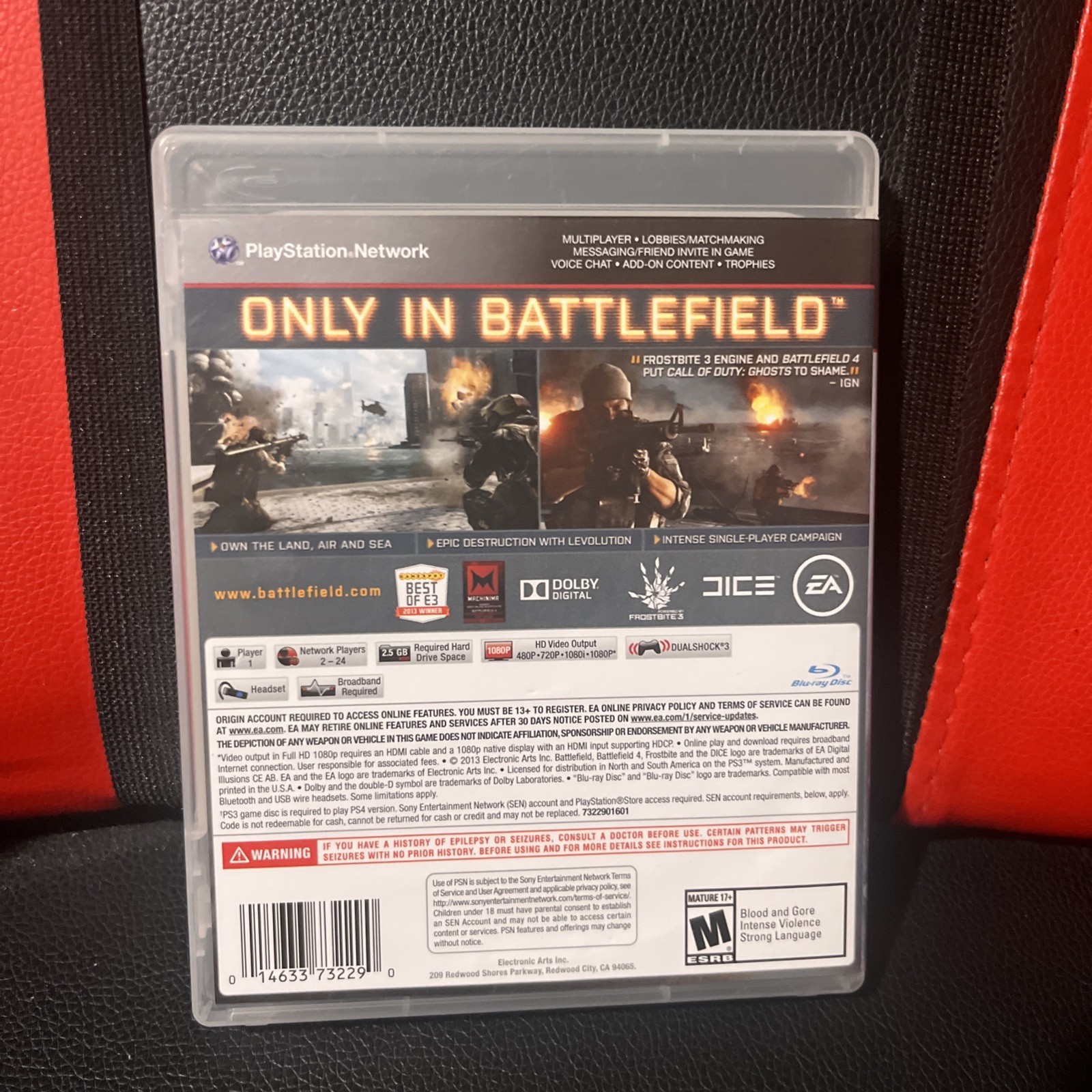 Battlefield 4(ps3) – Tested- Boots And Plays