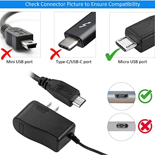 5V 2A Micro USB Power Supply Wall Charger AC/DC Adapter Universal Power Adapter