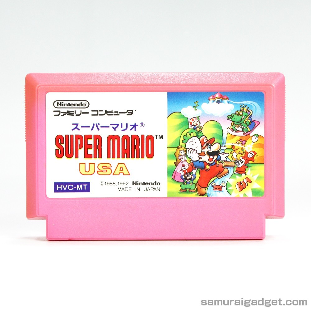 Super Mario USA (Bros. 2) & Adventure Island Nintendo Famicom / FC [Japan NES]