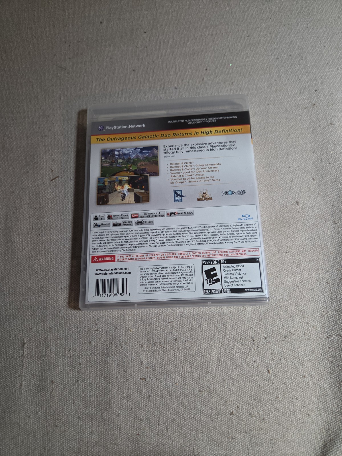Ratchet & Clank Collection (Sony PlayStation 3, 2012)