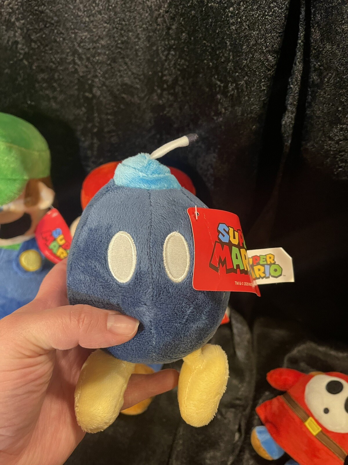 Nintendo Super Mario Video Game Plush Luigi Bob Omb Shy Guy 2018 2020 Brothers