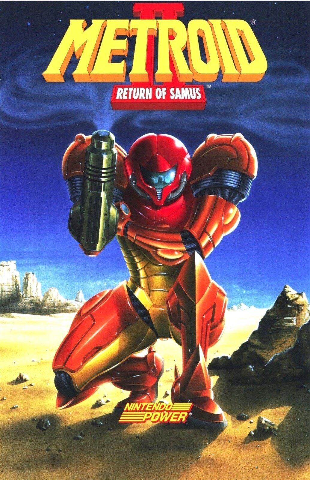 Metroid 2 17″ X 11″ – Samus Nintendo Power Print Poster Promotional