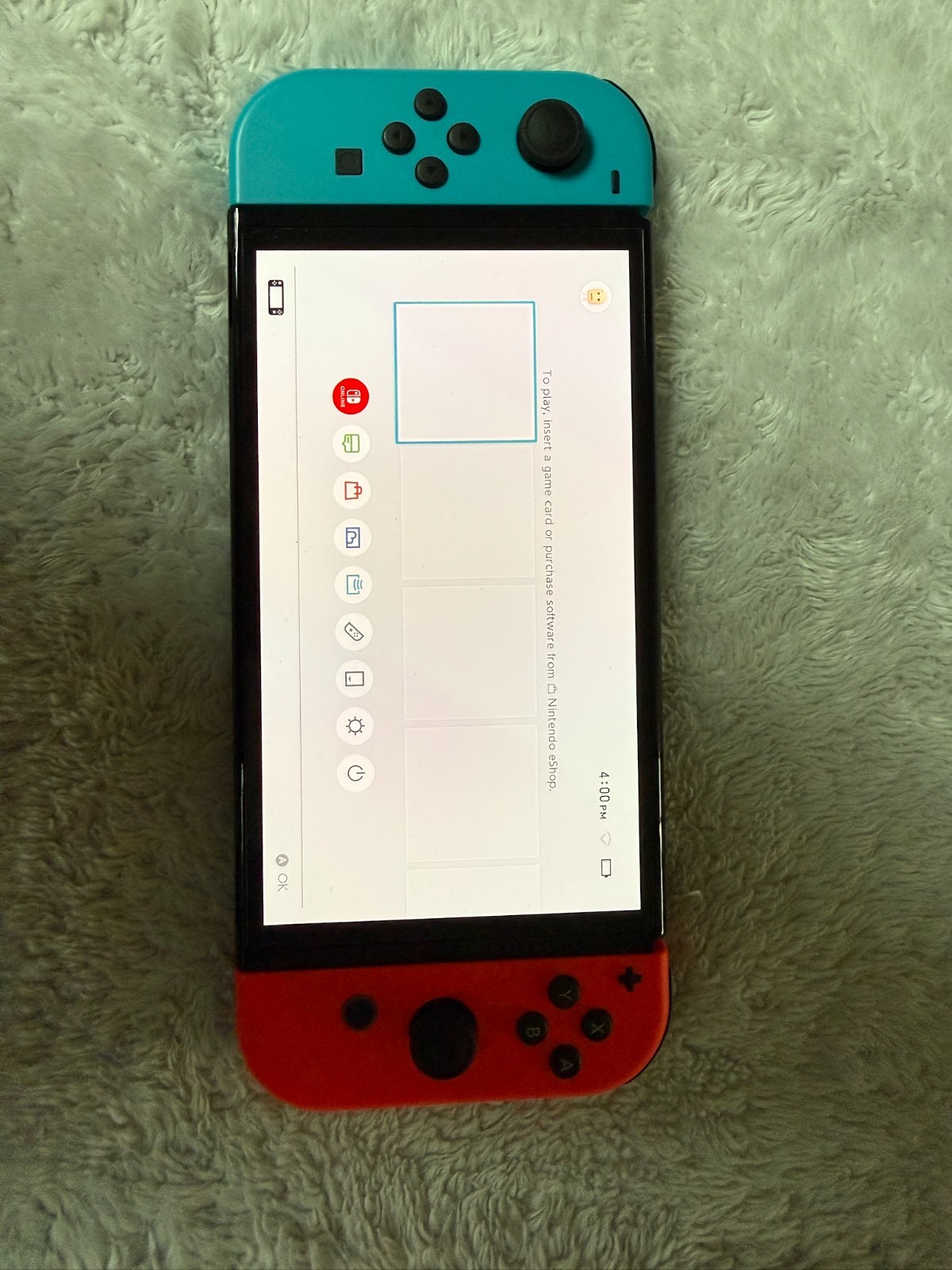 Nintendo Switch OLED 64GB 1080p Region Free Model w/Neon Red & Blue