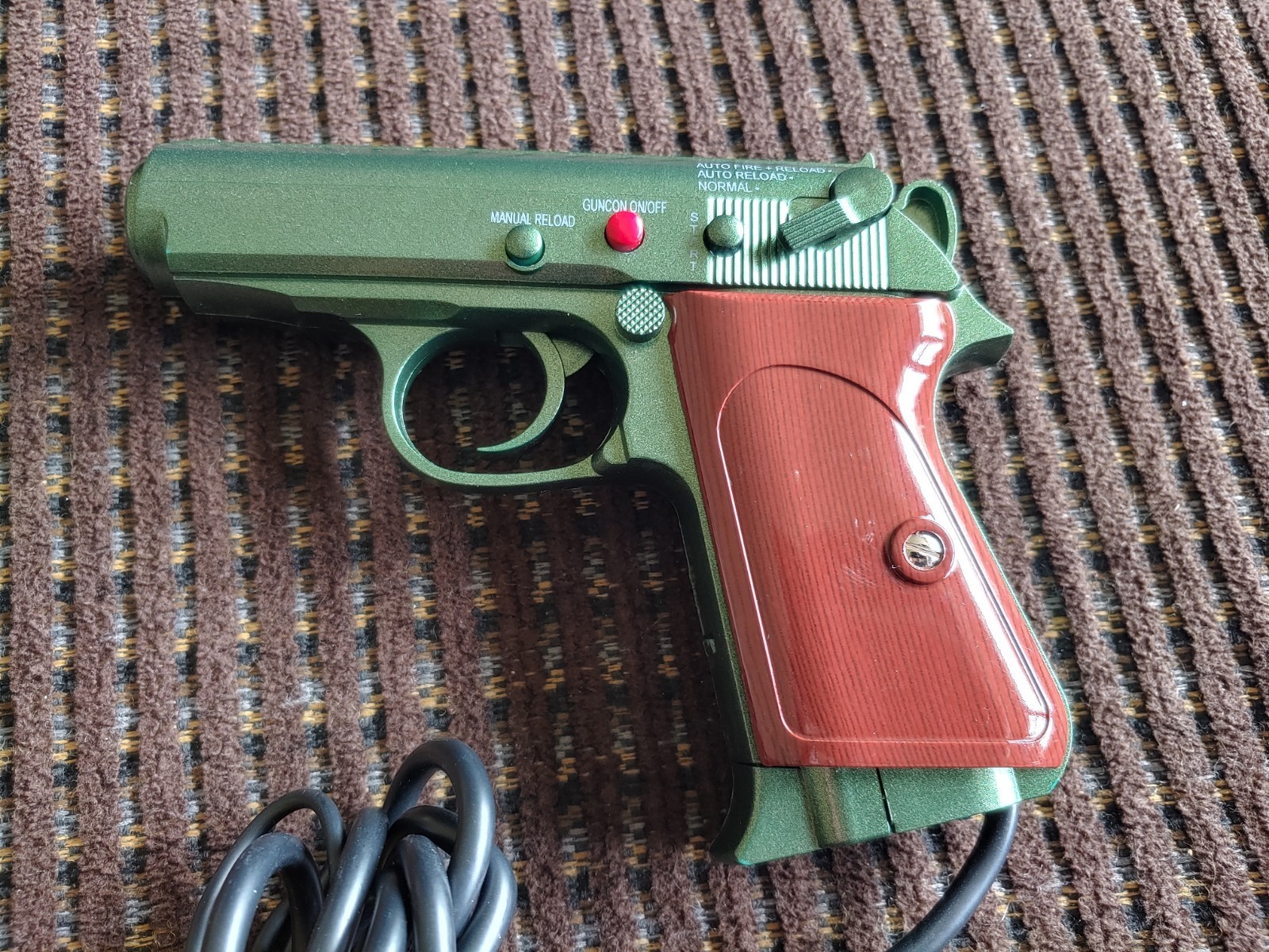 Scorpion Playstation PS1 PS2 Sega Saturn Green Light Gun Tested RARE