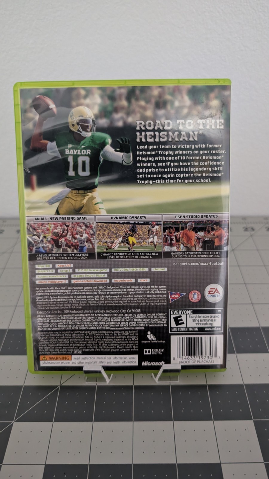 NCAA Football 13 Xbox 360 2012 Sports EA Sports CIB Complete Tested