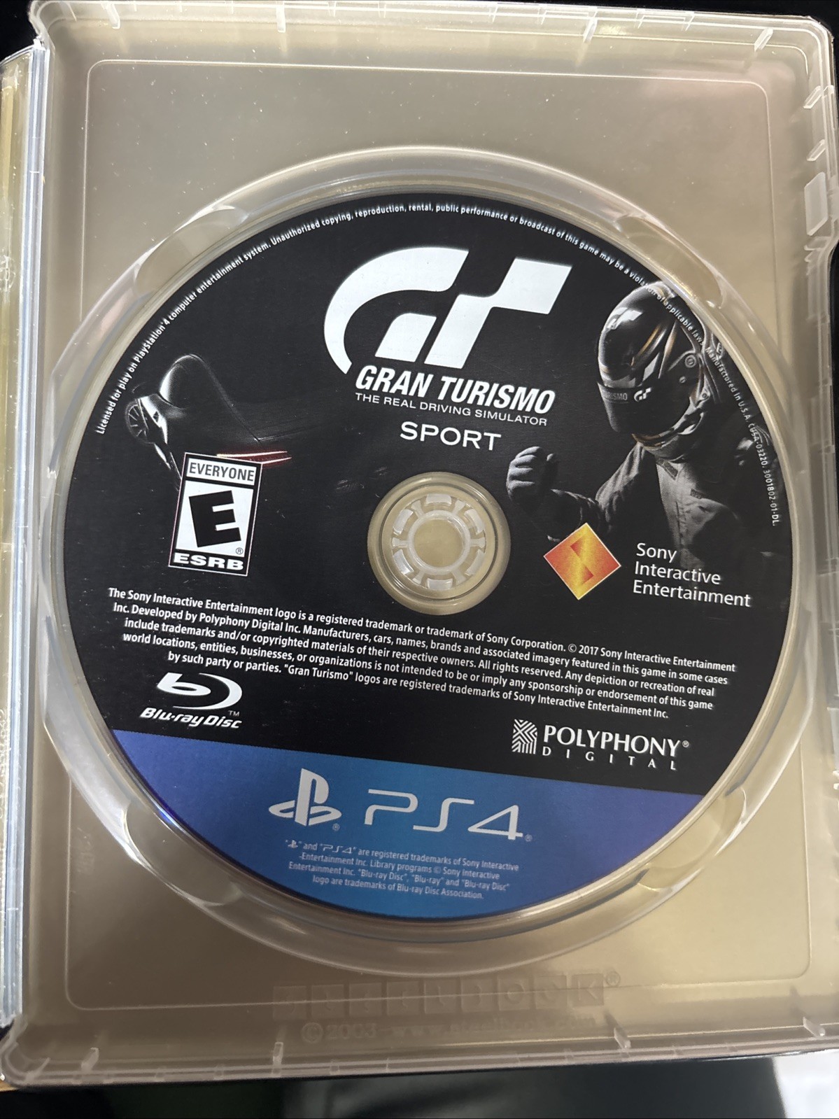 Gran Turismo Sport Steel Book Limited Edition Sony PlayStation 4 PS4 VR CIB