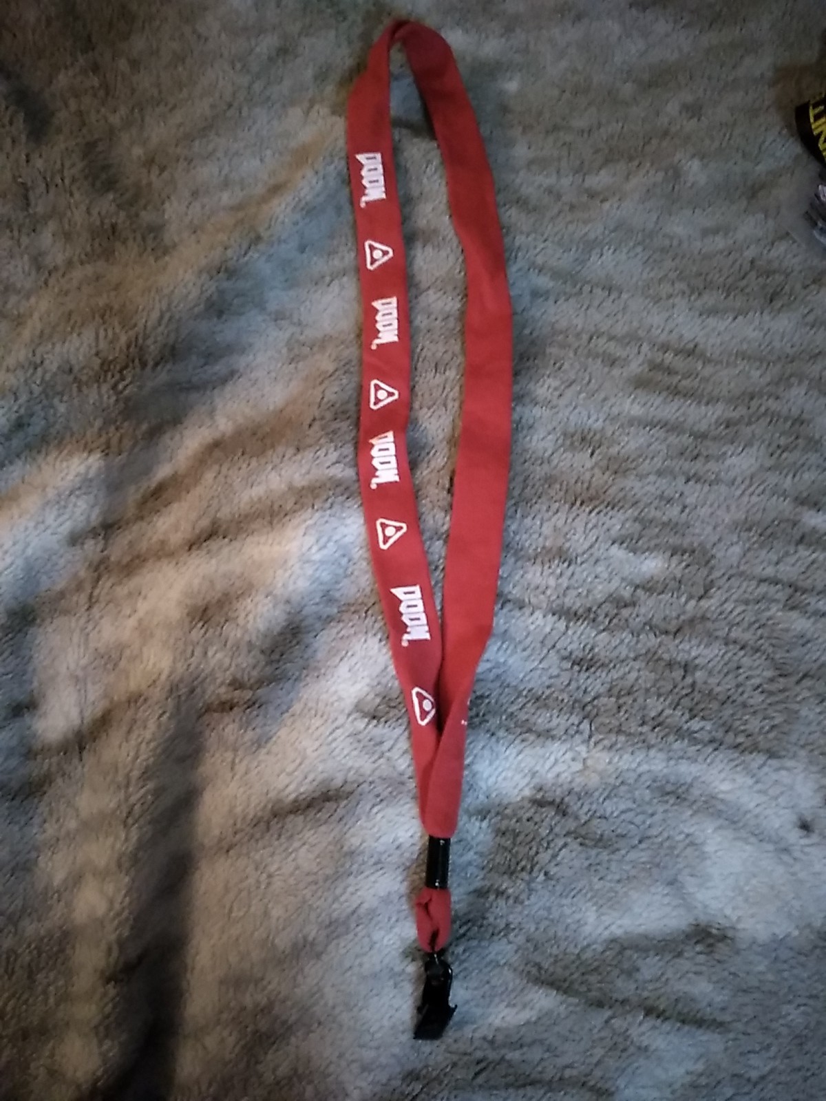 DOOM Lanyard 2016 Exclusive Promo W/ Clip – Red