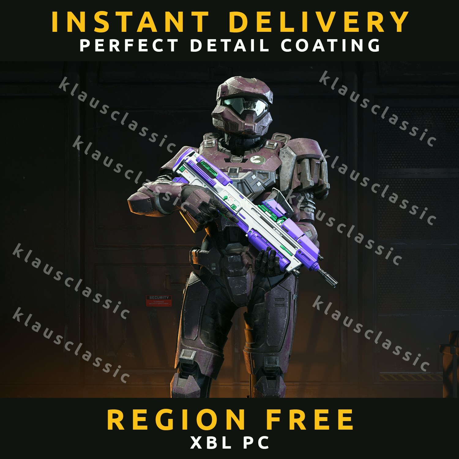 Halo Infinite: Perfect Detail MA40 Assault Weapon Coating | WCT Skin | Global