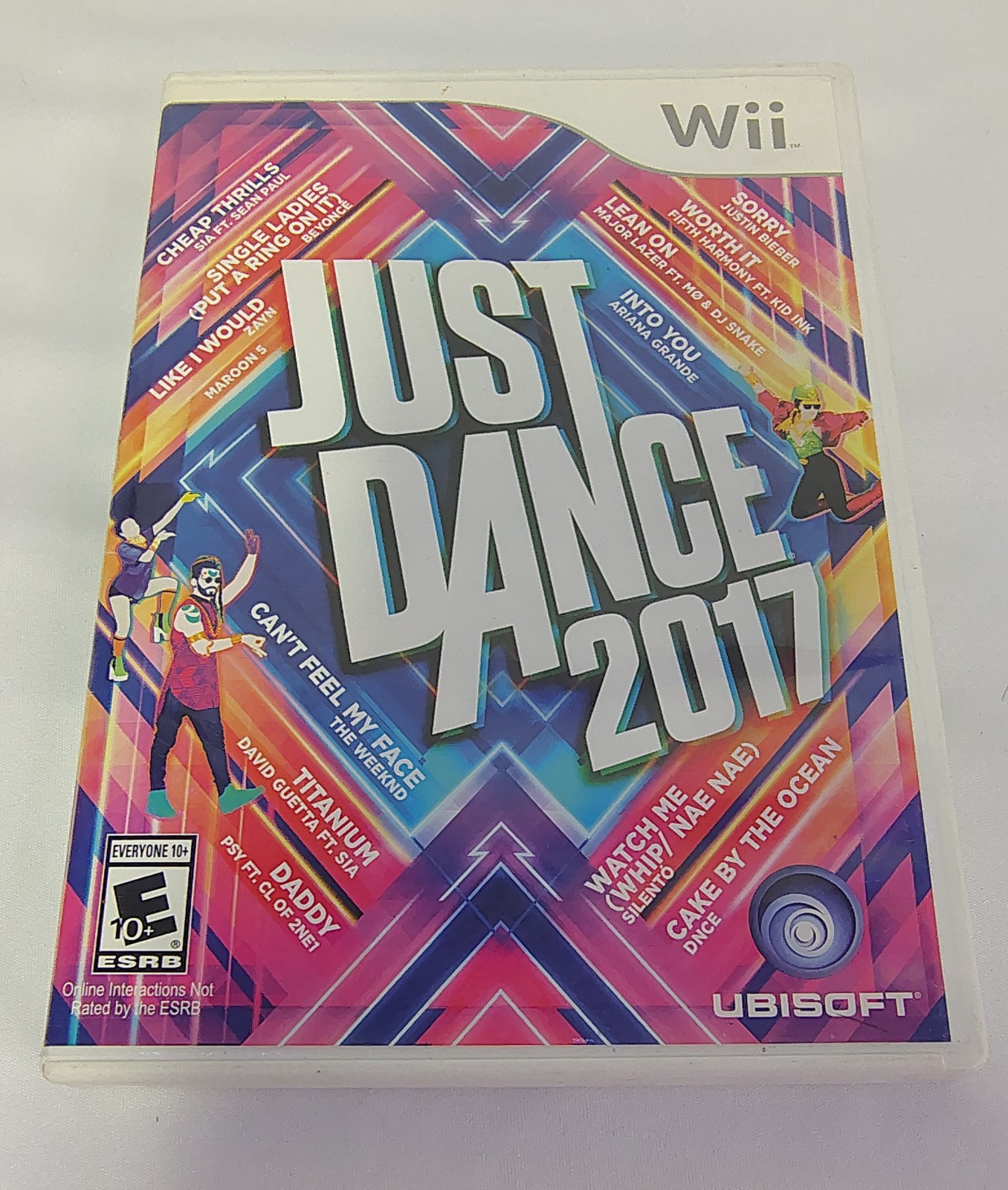 Just Dance 2017 Nintendo Wii Game (COMPLETE) CIB tested