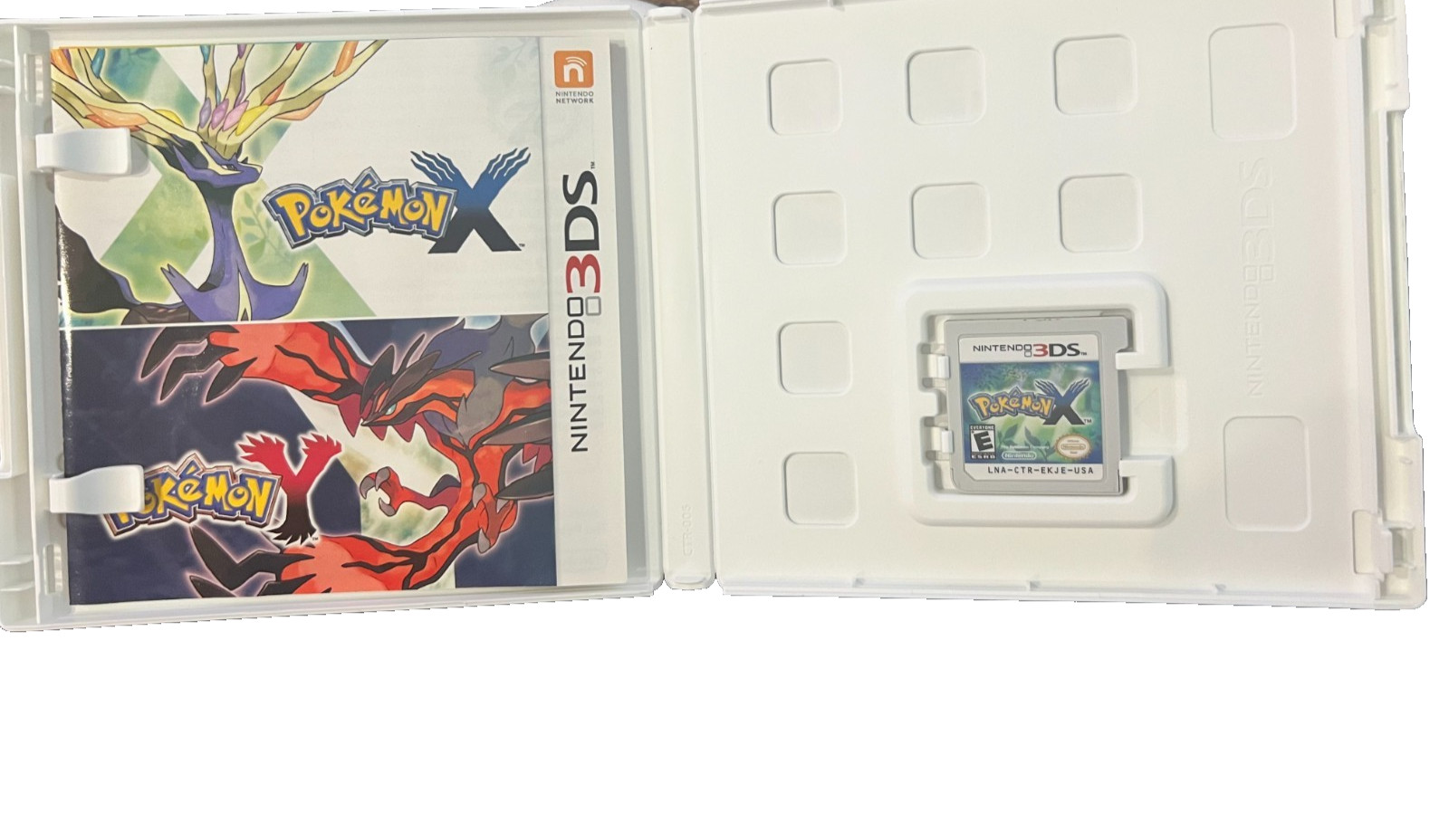Pokémon X – Nintendo 3DS – Complete in Box w/ Booklet CIB pikachu xerneas game