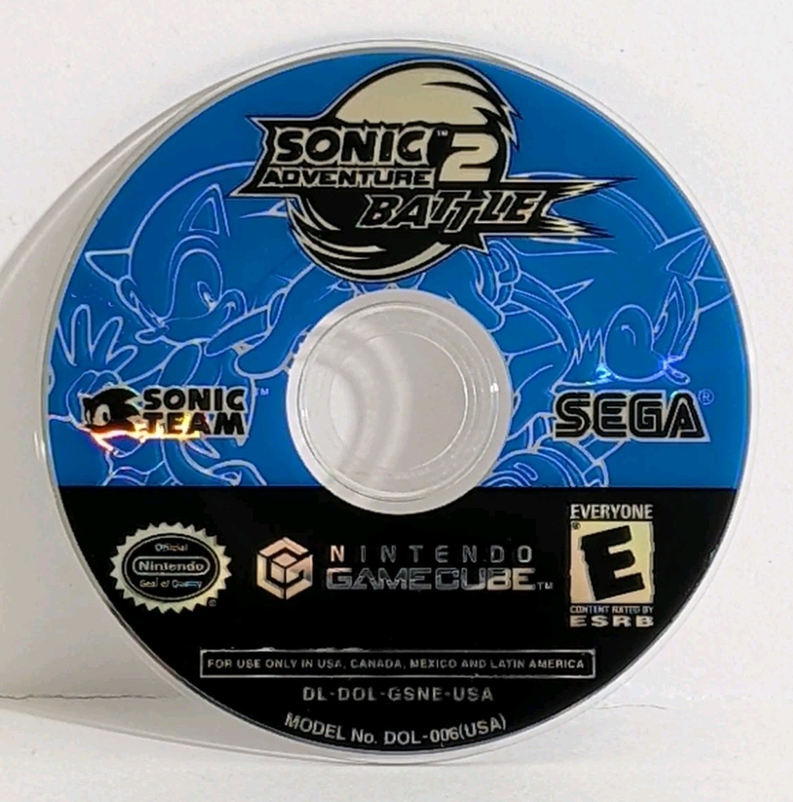 Sonic Adventure 2 Battle (GameCube, 2004) CIB w/ Reg Card