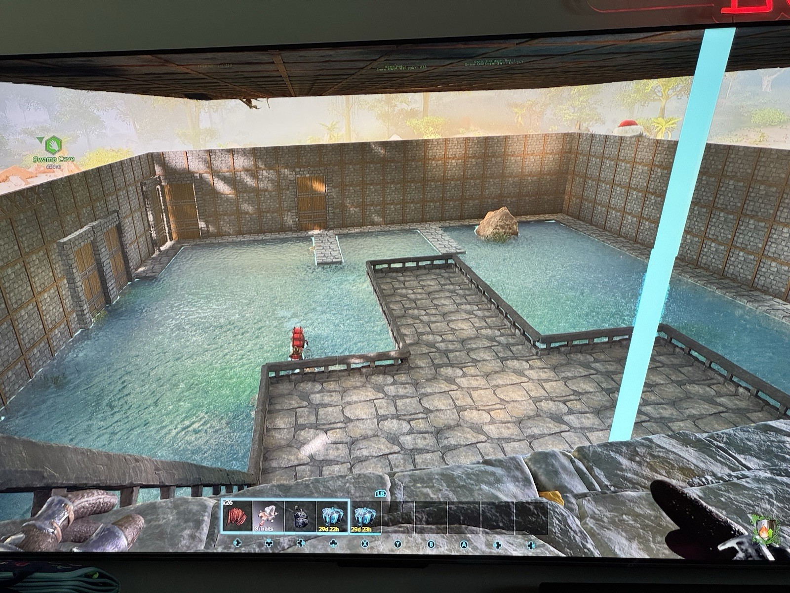 Ark Ascended ASA pve BASE on NA Island Server Over 650+ Dino’s! Mats, BPs, Etc.