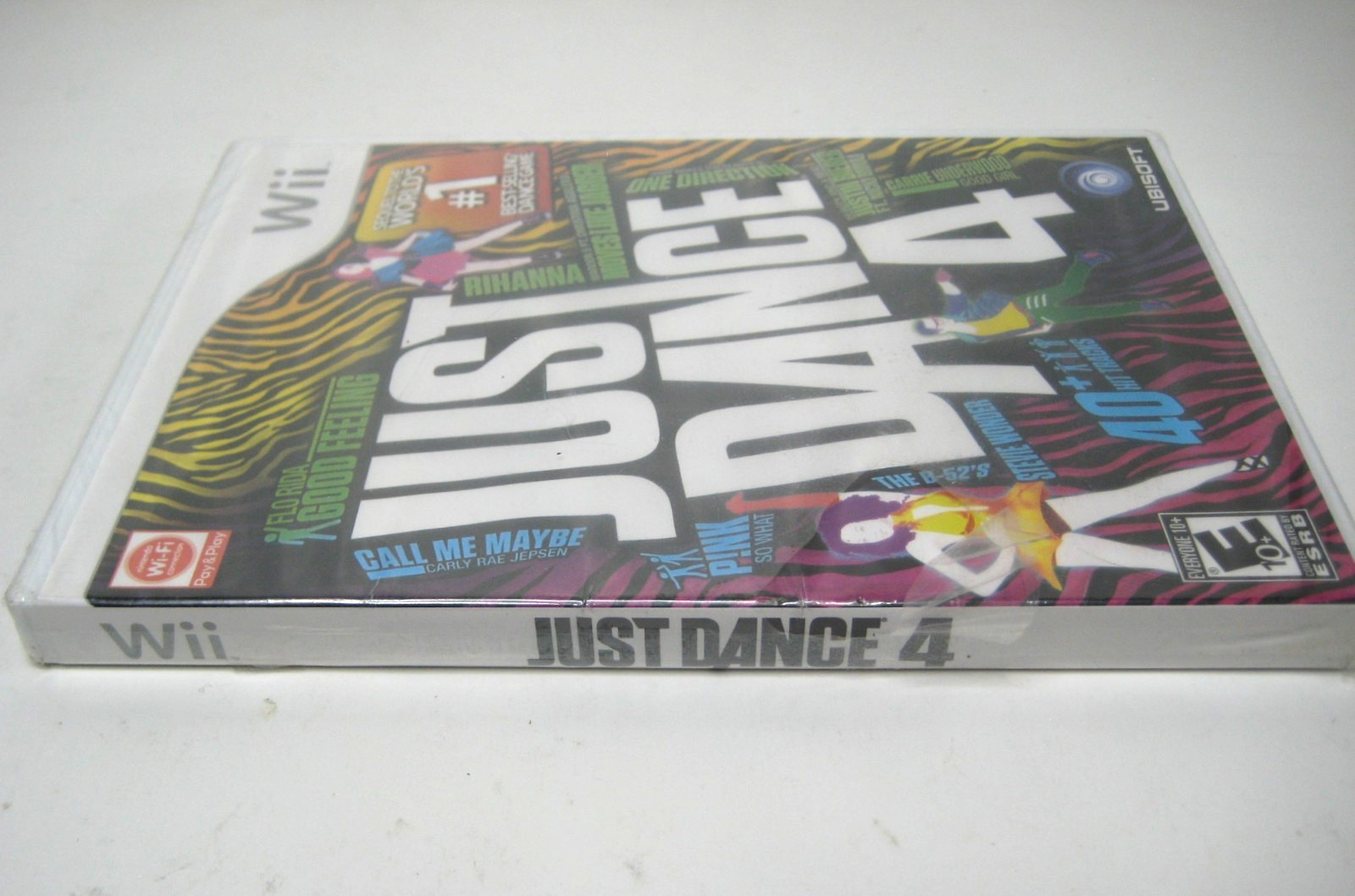 Just Dance 4 (Nintendo Wii, 2012) SEALED – Tear in Plastic & Package Damage Read