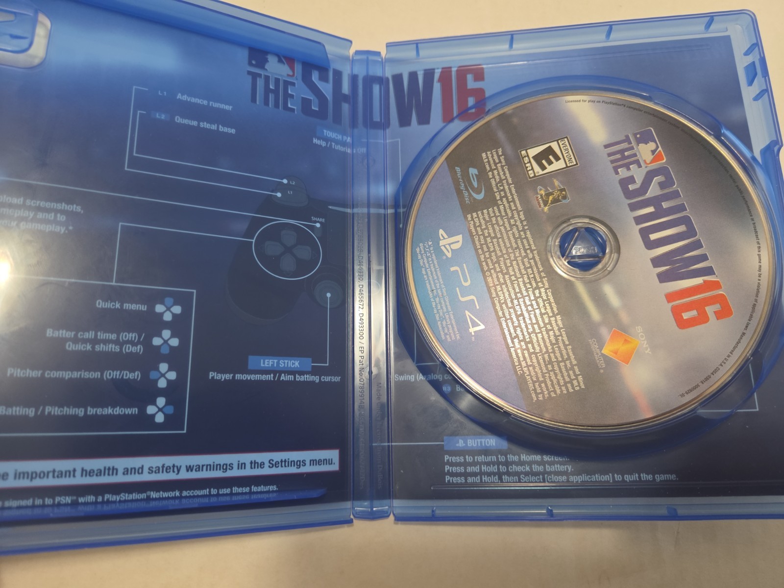 MLB – The Show 16 – PlayStation 4 – PS4 Baseball Game MLB