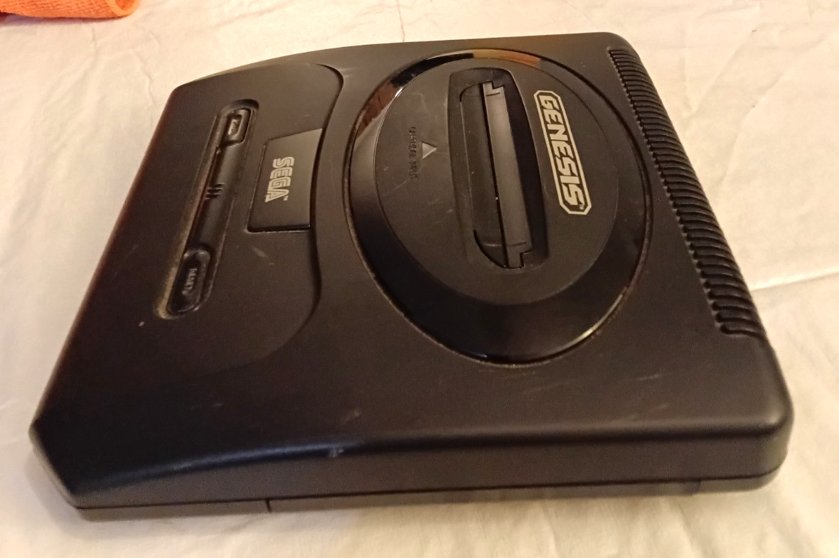 Sega Genesis Console MK-1631A Complete Hook-Ups & Controller Work Perfectly!