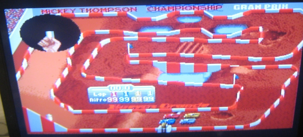 Racing 4 Pack for SNES Tested Super Nintendo Off Road, Hyperzone, Suzuka, Bike