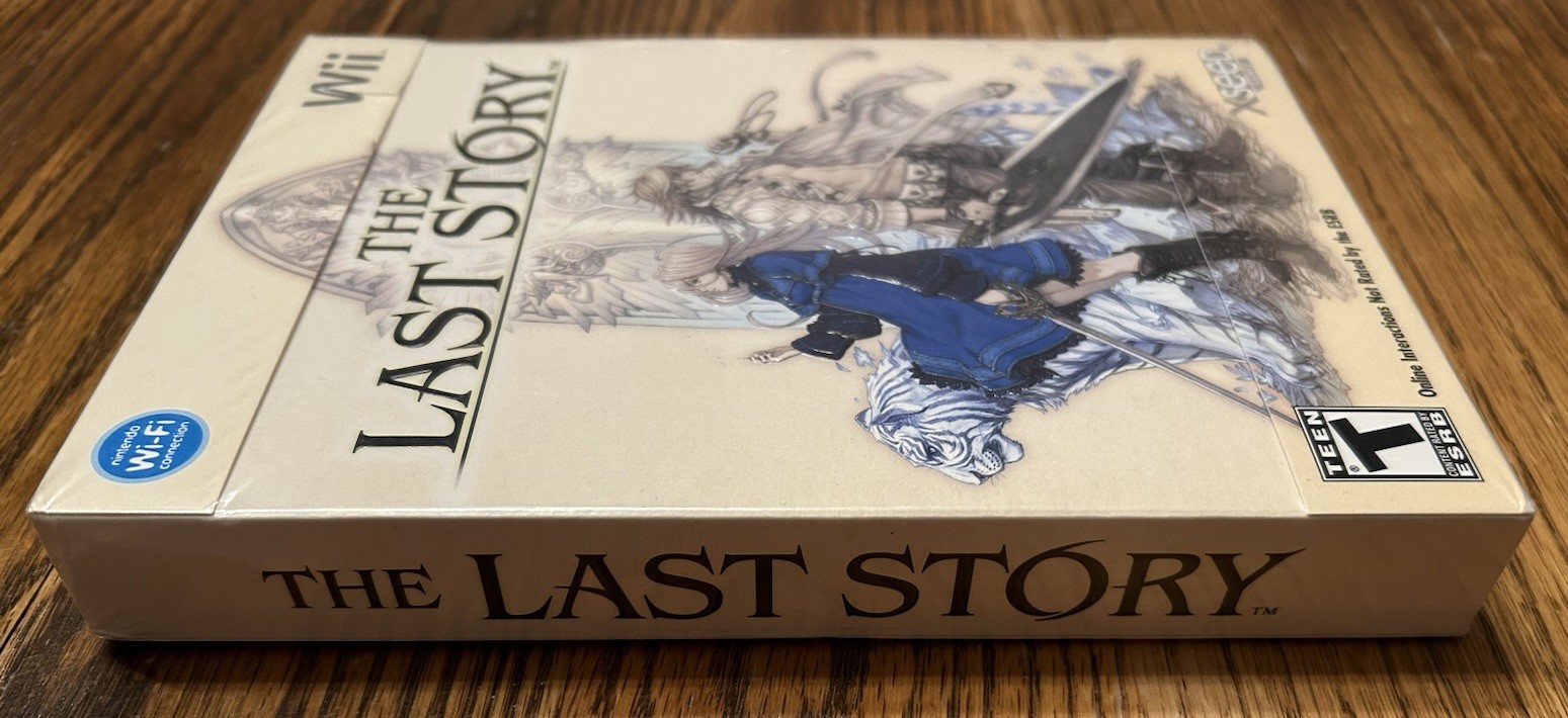The Last Story Wii Big Box Limited Edition With New/Sealed