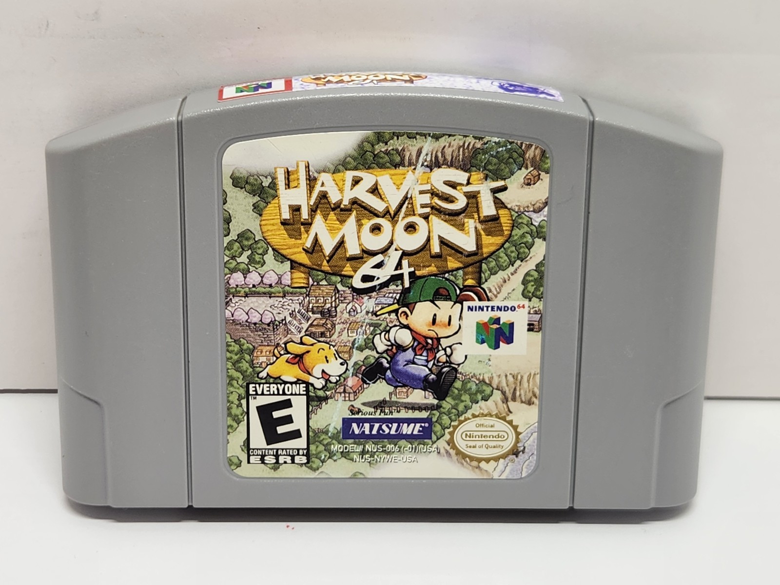 Harvest Moon 64 Nintendo 64 N64 Cart & Manual Authentic Tested