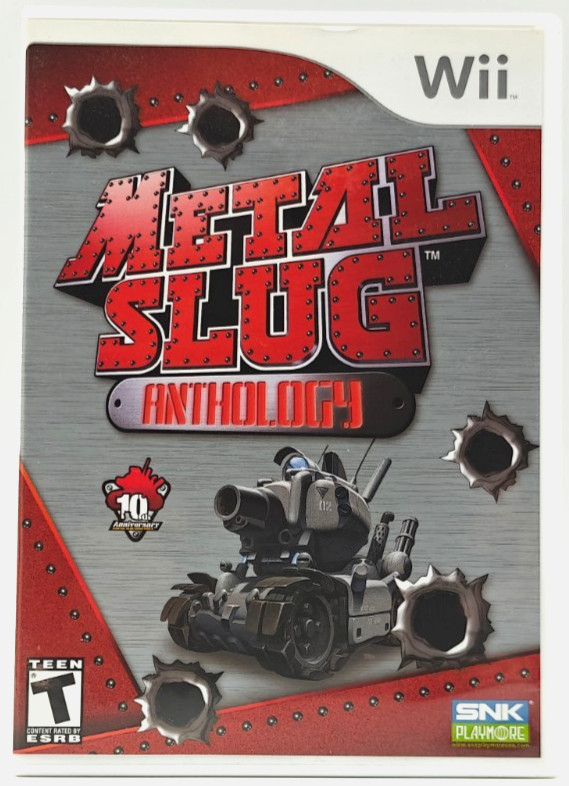 Metal Slug Anthology – SNK Neo Geo – Nintendo Wii COMPLETE